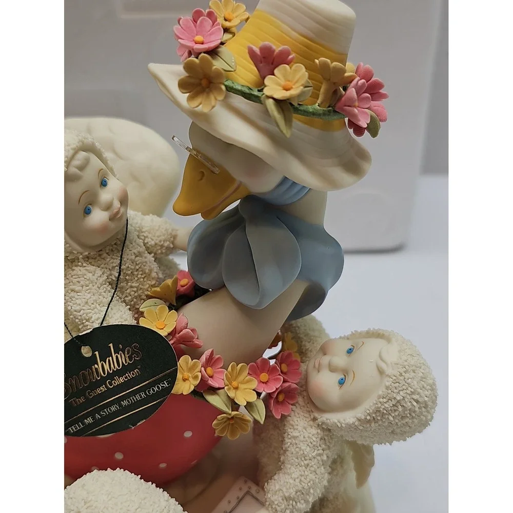 Department 56 Snowbabies The Guest Collection Tell Me a Story Mother Goose